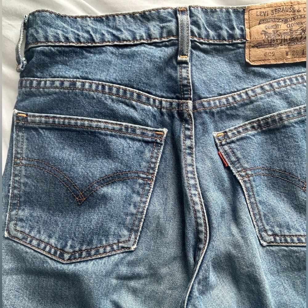 Vintage Levi’s 609 Orange Tab Jeans W29 L32 1988 High‎ Rise Tapered - Picture 5 of 12
